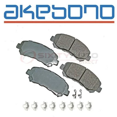 Akebono Pro-ACT Front Disc Brake Pad Set for 2014-2015 Nissan Rogue Select - vw - Image 1 of 4