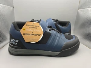 Ride Concepts Concepts Transition Clip Zapatos Para Hombre Azul Talla UK 9 EU 43 Nuevos - Imagen 1 de 8