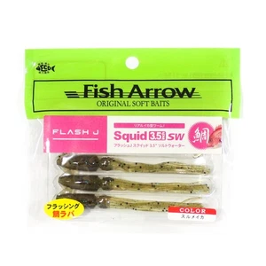 Fish Arrow Soft K�der Flash J Squid SW 3.5 Zoll 5 St�ck per pack #04 (3692) - Bild 1 von 6