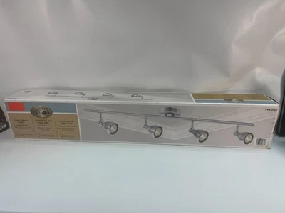 Hampton Bay 34-7/8” 4-Light Brushed Nickel Fixed Track Lighting Kit, Free Ship! - Image 1 of 4