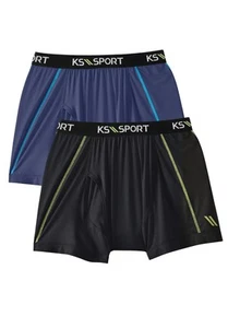 KingSize Men's Big & Tall Performance Boxer Brief 2-Pack - Picture 1 of 6