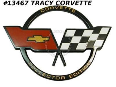 1982 Corvette коллекционное издание только газовая дверь эмблема лицензированная репродукция - Изображение 1 из 2