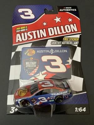 Austin Dillon 2021 Wave 13 NASCAR Authentics 1:64 Die Cast Bass Pro Shops - Image 1 of 2