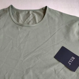 BYLT Premium Basics Drop Cut T Shirt Mens L Sage Green Crewneck Short Sleeve - Picture 1 of 9