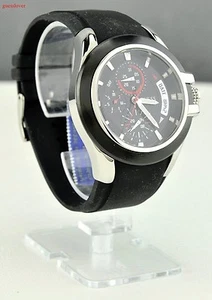 NWT GUESS Limited Unisex Men Fresh Watch GUESS Black Rubber Classic New Pristine - Picture 1 of 1