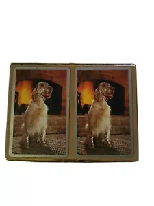 VERY RARE 2 DECKS CANASTA OF DOG SAY REVISED 1958 ON RULES OF PLAYING CARDS - Picture 1 of 8