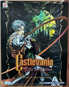 Castlevania Circle of the Moon GBA Promo Poster ~ Vintage Konami 2001 ~ 22"x28" - Picture 1 of 18