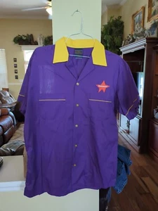 NICKELODEON STUDIOS BOWLING BUTTON UP SHIRT VINTAGE 90S Y2K CARTOON TV SHOW L - Bild 1 von 19