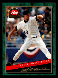 1994 Post Cereal Jack McDowell  #7 Chicago White Sox NM-MINT
