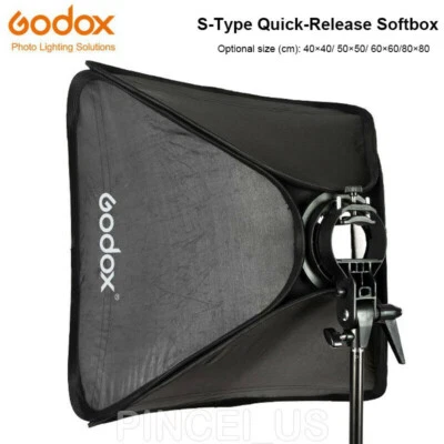 Godox Softbox S-Type Quick-Release Softbox Ideal Studio Photography Accessory - Image 1 of 2