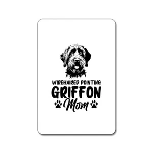 Wirehaired Pointing Griffon - Dog Mom - Magnet - Picture 1 of 2