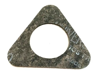 TRIANGULAR GASKET 78X72X3.5 MM HOLE 40 MM 1186621 - Picture 1 of 1