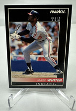 1992 Pinnacle Mark Whiten Cleveland Indians Baseball Card #355