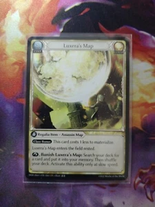 Grand Archive Dawn of Ashes Alter Edition LUXERA'S MAP #066 Non-Foil UR NM HTF - Picture 1 of 2