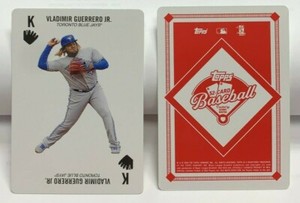 Vladimir Guerrero Jr. 2020 Topps 52-Card Game by Kenny Mayne Series 2  BLUE JAYS
