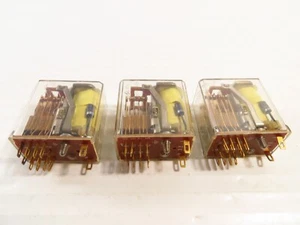 3 Pack AMF POTTER & BRUMFIELD RELAYS RIO-EI-X4 115VDC, 7710, NOS - Picture 1 of 3