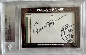 2021 Leaf Hall Of Fame Cut Signature Edition Rollie Fingers Autograph
