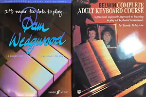 BELWIN COMPLETE ADULT KEYBOARD COURSE IT’S NEVER TOO LATE TO PLAY. For piano 43 - Picture 1 of 3