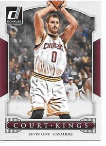 2014-15 Donruss Basketball Court Kings Kevin Love Cavaliers
