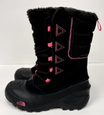The North Face Kids Therma Felt Insulated Snow Boots 638874 Size 3 Black - Image 1 of 4