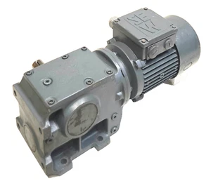 Schneckengetriebe SEW S42 D63L-4B03 Getriebemotor mit Bremse 0,25kW 22U/min V5B - Bild 1 von 10