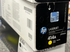 HP 414A Tonerkassette Gelb - W2022A 🔥 Brandneu | 🛡️ Factory Sealed | - Bild 1 von 1