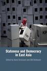 Stateness and Democracy in East Asia by Aurel Croissant Paperback Book