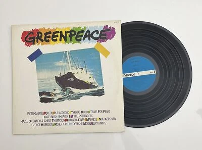 Greenpeace LP 1985 Vinyl Record VIP-28103 - Image 1 of 4