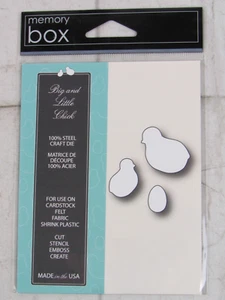 Memory Box Steel Craft Die, Big and Little Chick, 99329 - Picture 1 of 2