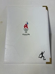 Vintage Atlanta 1996 Olympic Spalding Notepad Folder - Picture 1 of 4