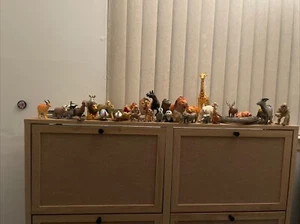 Lot of 57 Animal Zoo Sea Farm Jungle Safari Toys - Picture 1 of 15