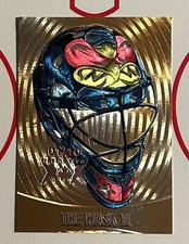 2002-03 ITG Between the Pipes The Mask II M-9 GOLD Marc Denis 01/10 Blue Jackets