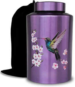 Large Cremation Urns for Male Female Ashes, up to 220 Lbs Decorative Urn for Hum - Picture 1 of 12