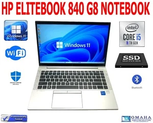HP ELITEBOOK 840 G8 14" i5-1145G7 2.60GHz 16GB RAM 512GB SSD WIFI/BT WIN11 PRO - Picture 1 of 7