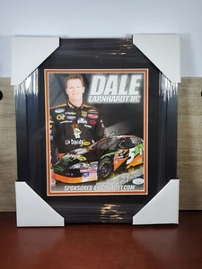 Dale Earnhardt Jr #5 GoDaddy.com Autographed 8x10 Pro Framed Photo JSA COA - Picture 1 of 8