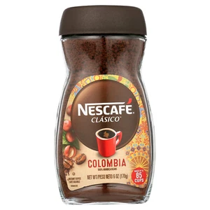 Nescafe Clasico Colombia Caffè istantaneo a tostatura media, 6 oz - Foto 1 di 10