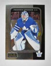 2017-18 17-18 O-Pee-Chee OPC Platinum Retro #R-65 Frederik Andersen