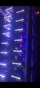rig de minage 8x Rtx 3060 Ti Nvidia - Imagen 1 de 3