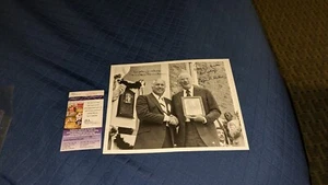 Bowie Kuhn Duke Snider Brooklyn Dodgers Signed 8x10 HOF Photo JSA Read - Picture 1 of 5