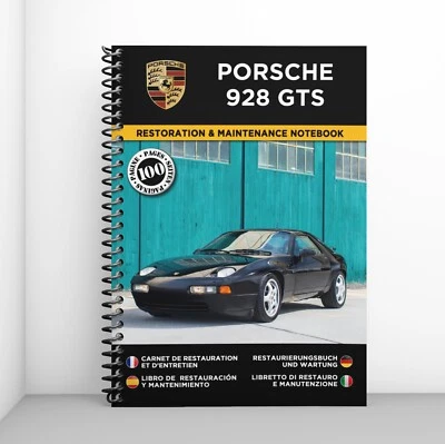PORSCHE 928 GTS : Restaurierungsnotizbuch & Wartung - KOSTENLOS VERSAND ! - Bild 1 von 4