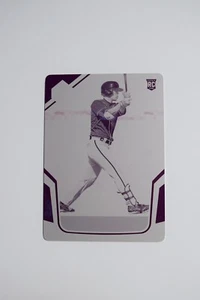 2020 Panini Chronicles SHOGO AKIYAMA Printing Plate RC # 1/1 Cincinatti Reds - Picture 1 of 2