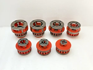 Ridgid 12-R Pipe Threader Die Head Set 12R Threading Dies (see images) - Picture 1 of 7