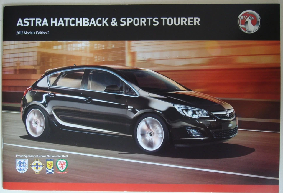 Vauxhall . Astra . Hatchback & Sports Tourer . 2012 Models Ed.2 . Sales Brochure - Image 1 of 1