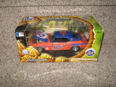 NEW Ertl Collectibles NY METS Chevy CAMARO Limited Edition Cruzin Series 8" LONG - Image 1 of 4