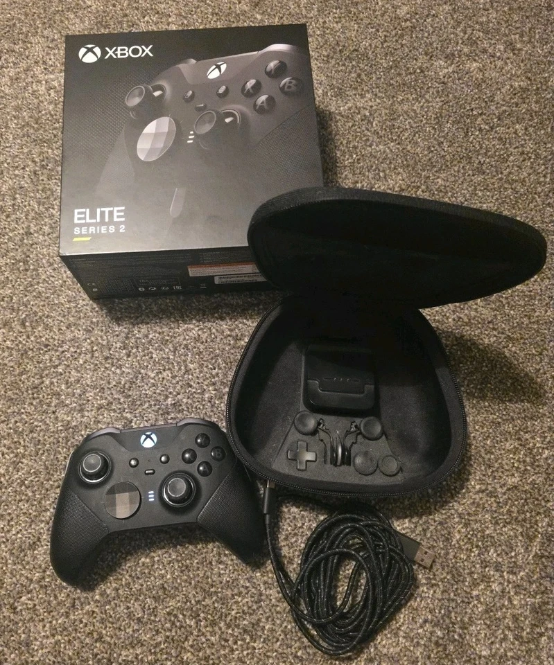 Xbox Elite Series 2 Wireless Controller With Case Boxed  - Image 1 of 4