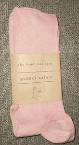 Calcetines 100 % algodón orgánico de Lana Bambini ~ The Dandelion Dryer talla 8,5-10 precio de venta sugerido por el fabricante 24 USD - Imagen 1 de 4