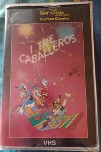 I TRE CABALLEROS. VHS DISNEY RARA. - Foto 1 di 3