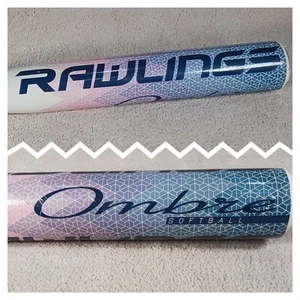 Bate de Softbol Rawlings Ombre FP8011 2.25" Diámetro Muy Buen Estado Blanco - Imagen 1 de 9