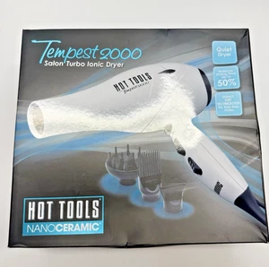 Tempest 2000 Salon Turbo Ionic Dryer Hot Tool's Nano Ceramic New In Box - Picture 1 of 4