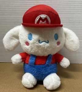 Sanrio Cinnamroll Hello Kitty Mario Bros. 8” Plush Stuffed Animal Exclusive L - Picture 1 of 6